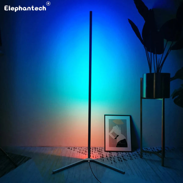 Living Room Dimmable Corner Floor Lamp 140cm WIFI/Bluetooth Smart RGB LED Mood Light Bedroom Nordic Home Decor lighting