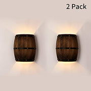 Retro Wine Barrel Design Lamp