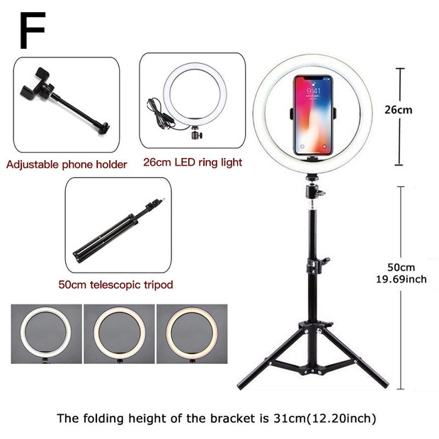 Dimmable LED Ring Light
