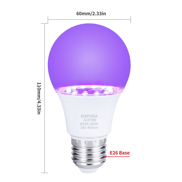UV Round Bulb