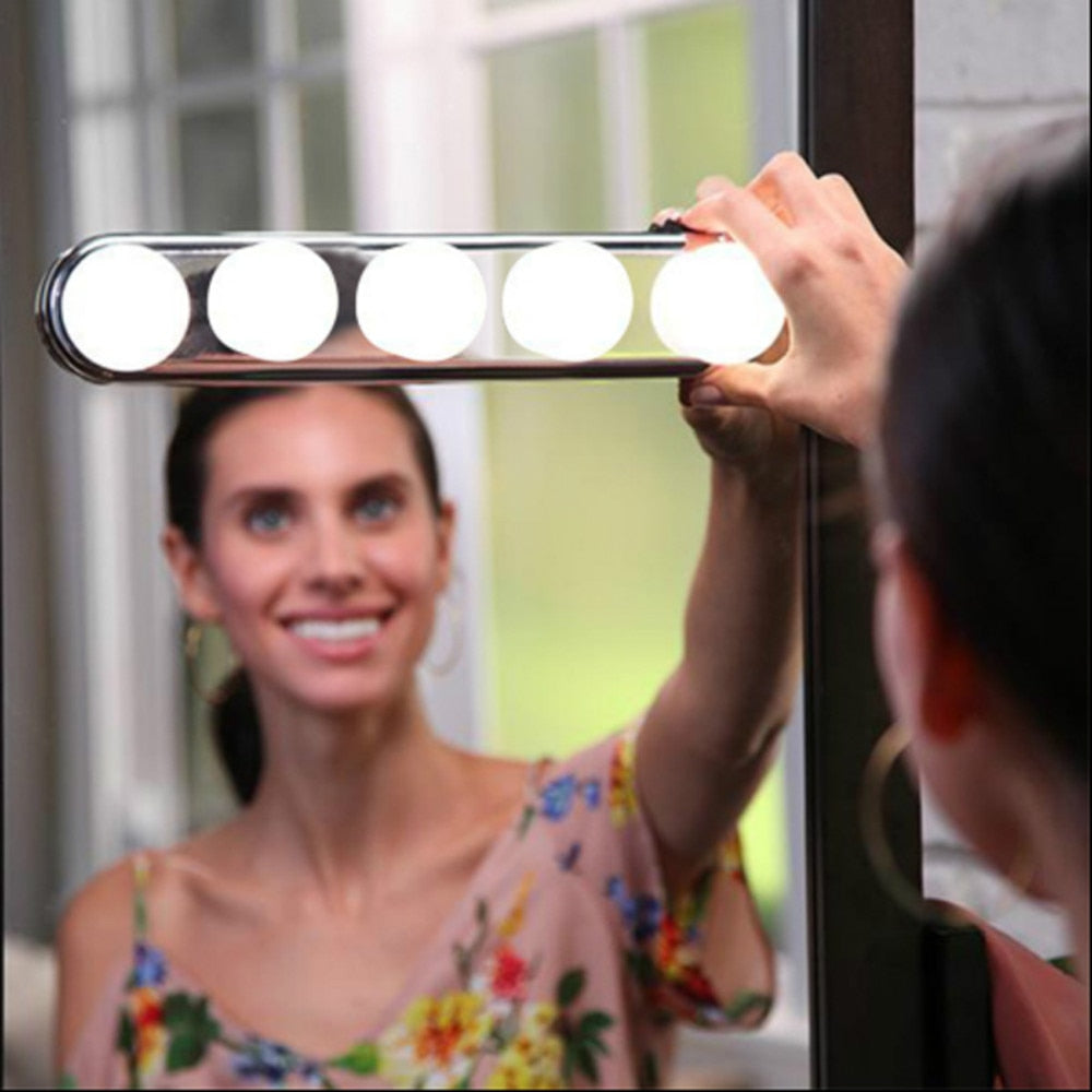 5 Bulb Led Makeup Mirror