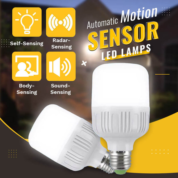 9W Automatic Motion Sensor LED